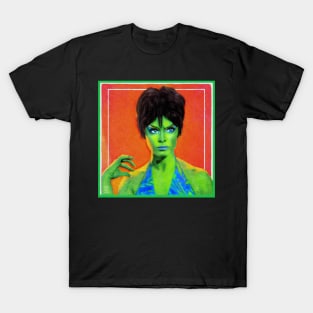 Orion Woman Bright Pop Art Acrylics T-Shirt